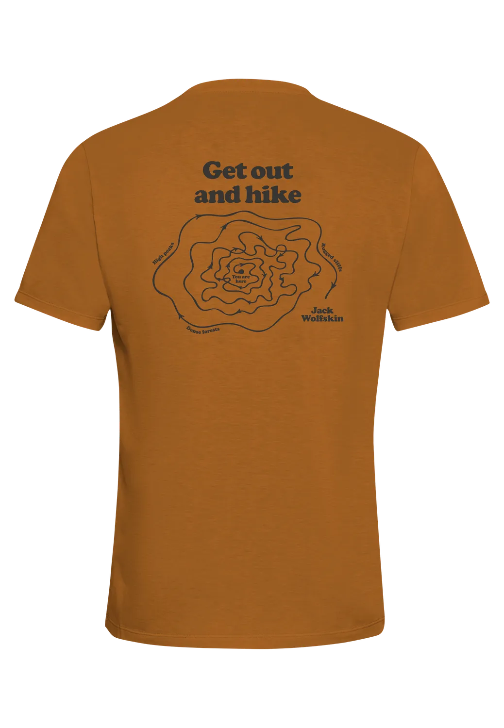 Jack Wolfskin Vonnan Graphic T t-shirt homme anti-odeur