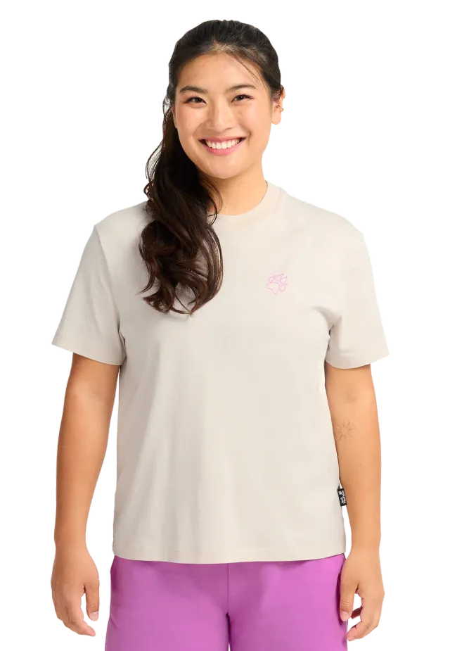 Jack Wolfskin Celebrate The Paw T W t-shirt coton
