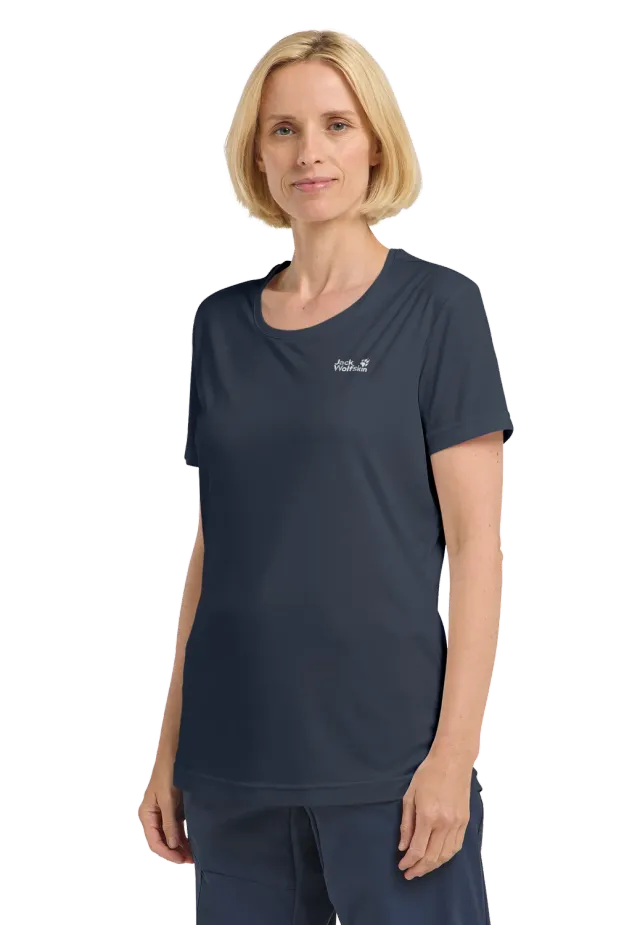 JACK WOLFSKIN TECH T W t-shirt femme respirant