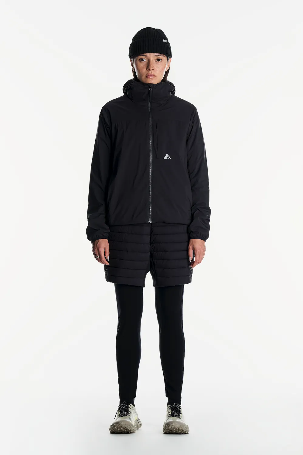 Orage Spine MTN-X Hooded veste ski Noir respirante