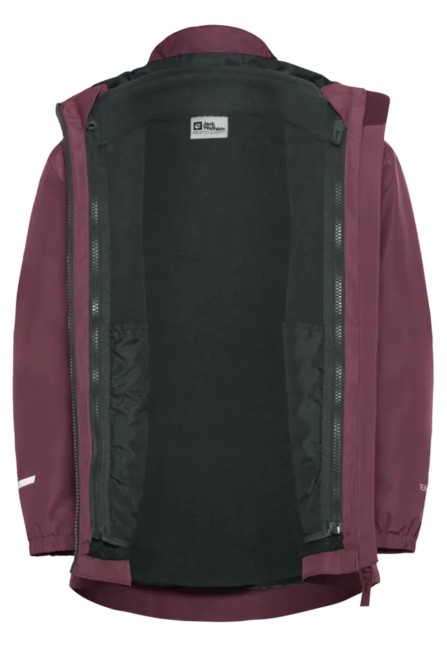 Jack Wolfskin Iceland 3in1 Veste Enfant Imperméable