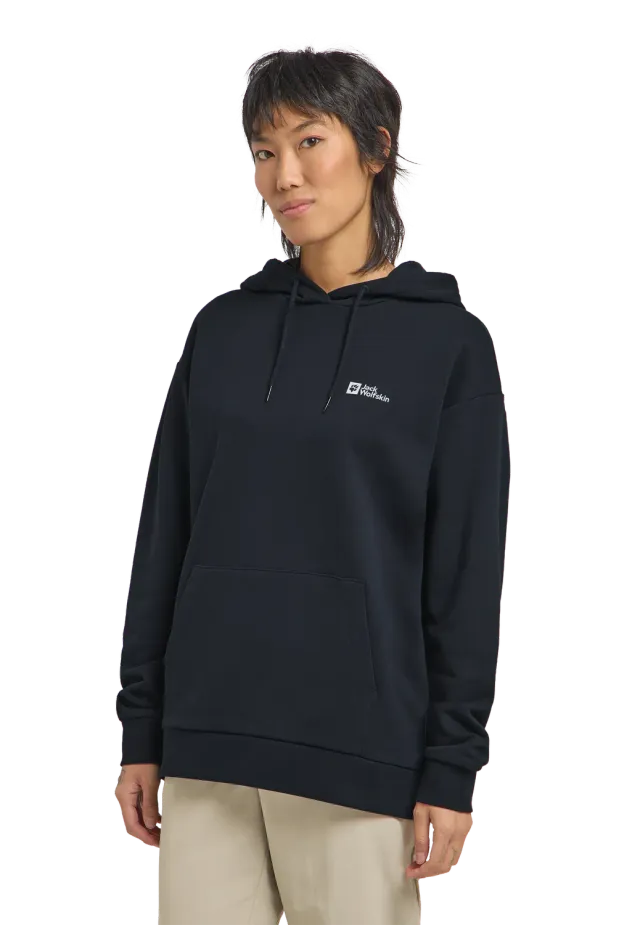 Jack Wolfskin Essential Hoodie W sweat coton femme