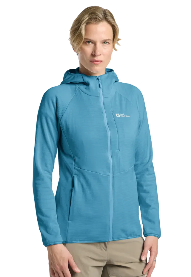 Jack Wolfskin Kolbenberg Hooded FZ W polaire femme capuche
