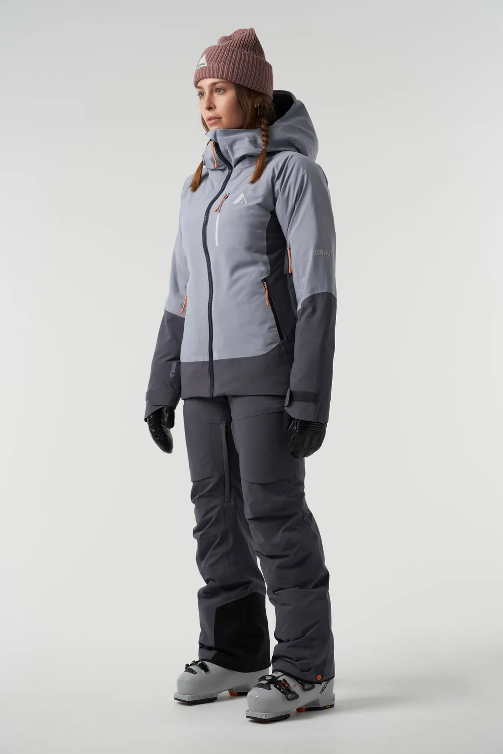 Orage Nina veste ski femme Steel Blue isolante