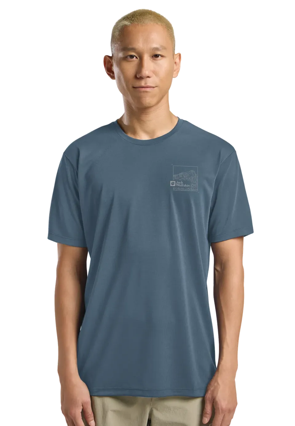 Jack Wolfskin Vonnan Graphic T M t-shirt rando anti-odeur