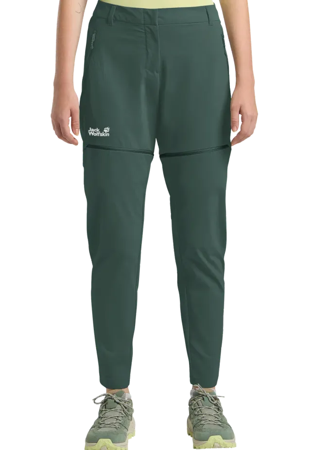 Jack Wolfskin Hikeout Zip Off Pants W pantalon femme convertible