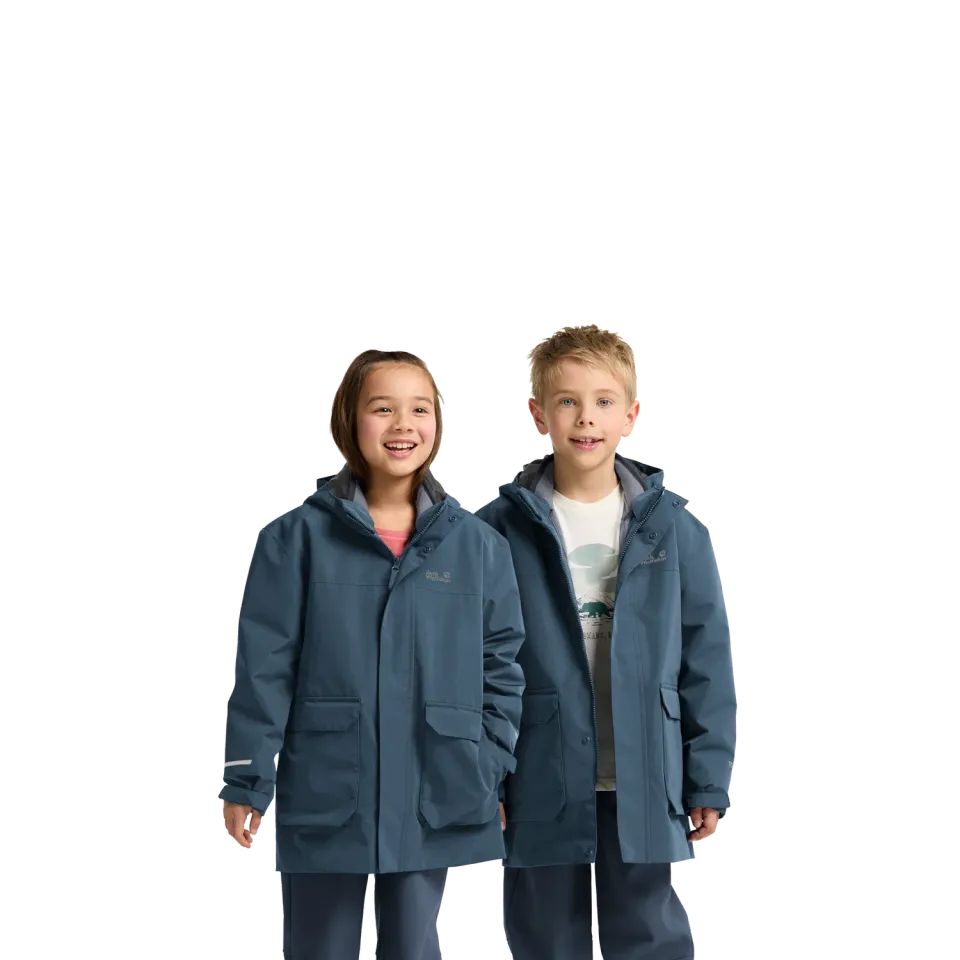 Jack Wolfskin 3in1 Canvey Kids manteau hiver enfant imperméable