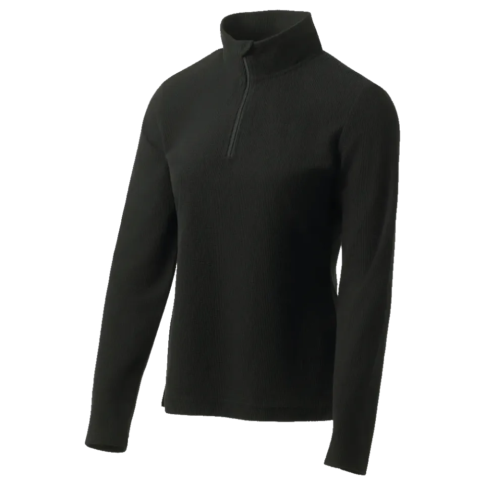 Lhotse Sofia Black polaire demi-zip noire grid respirante