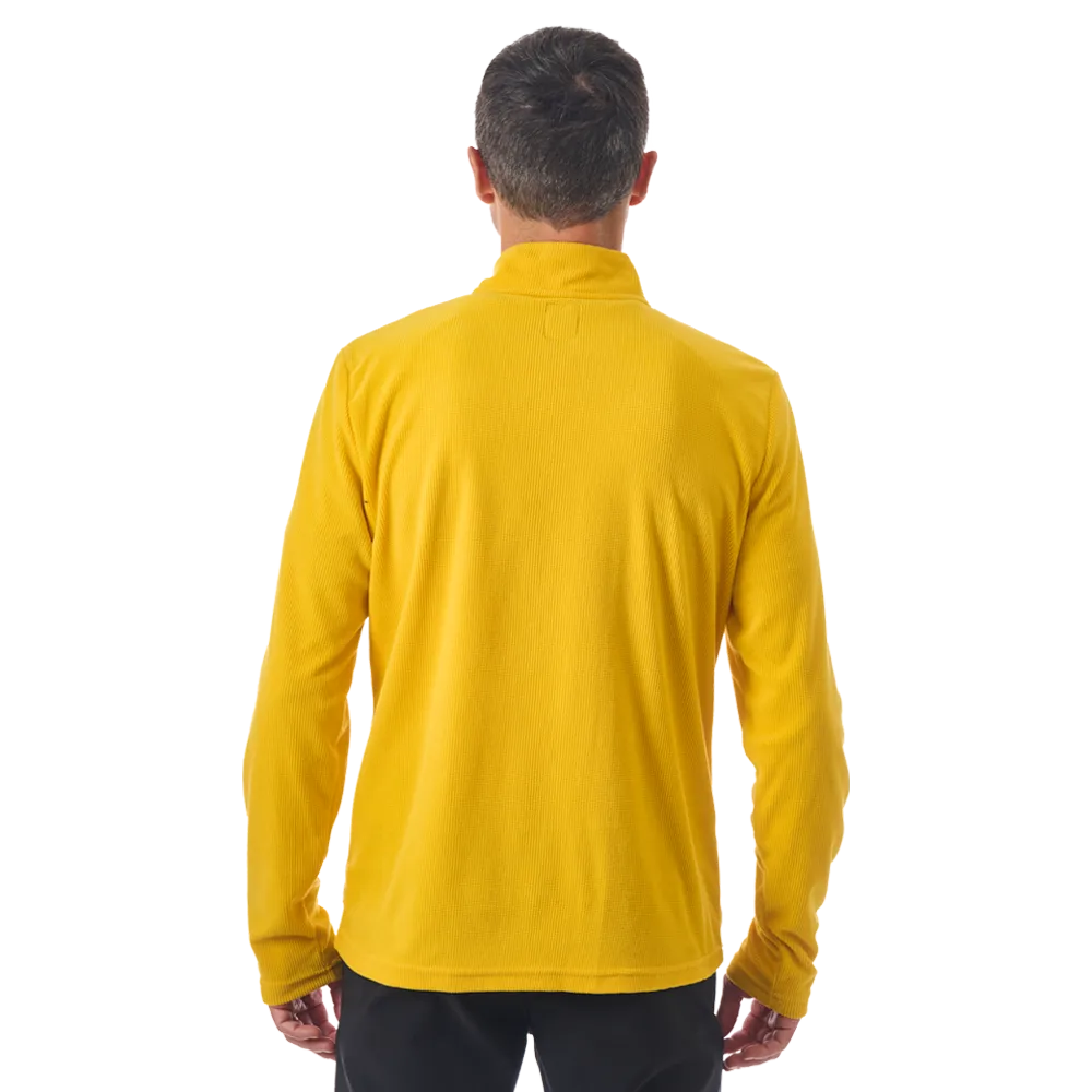 LHOTSE Jawad sulphur polaire demi-zip grid