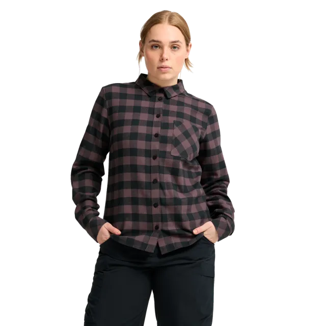 Jack Wolfskin Lite Flannel Shirt W chemise flanelle légère