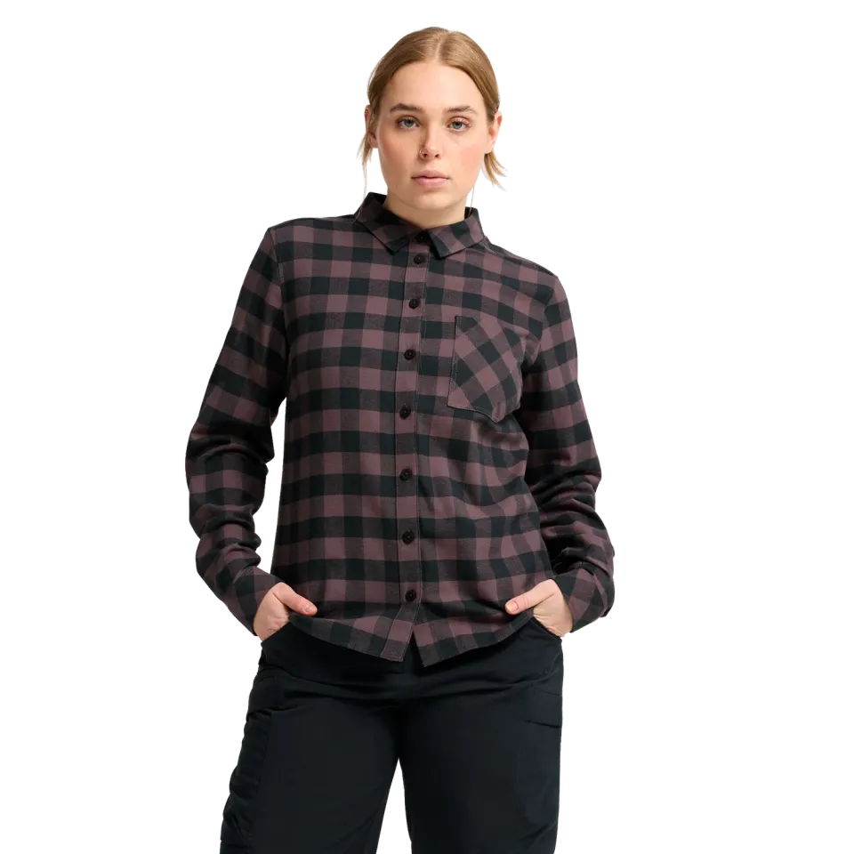 Jack Wolfskin Lite Flannel Shirt W chemise flanelle légère