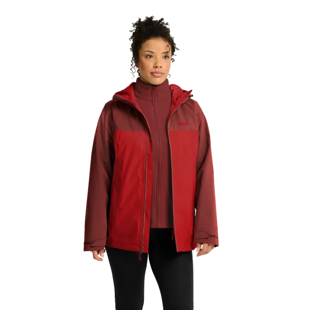 Jack Wolfskin Moonrise 2 3in1 veste femme imperméable