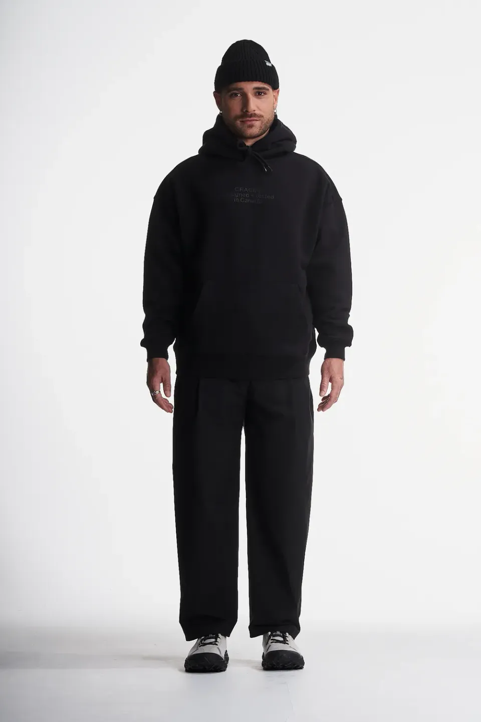 Orage Alpine R50304-S hoodie noir unisexe