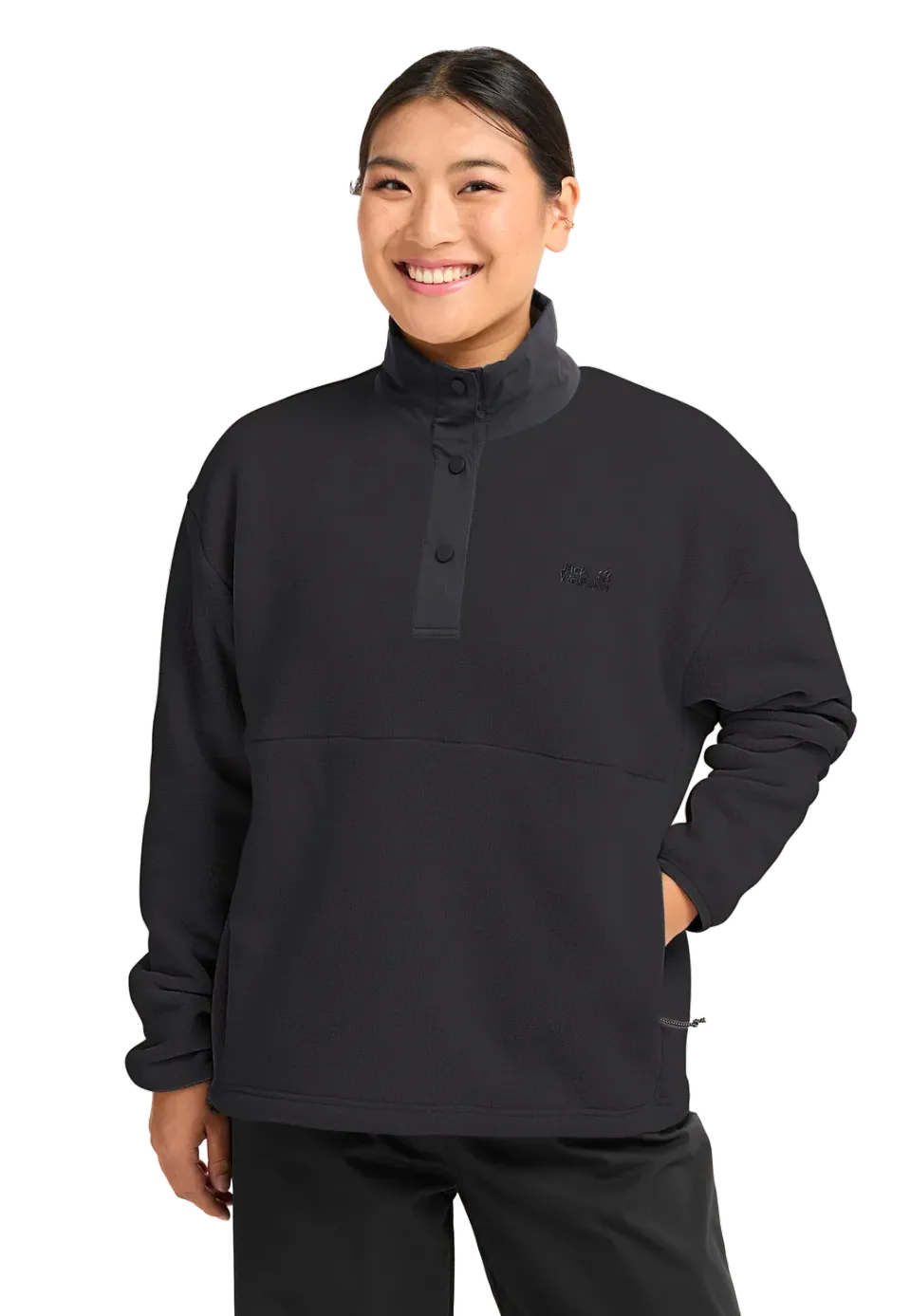 Jack Wolfskin Sumetro HZ W pull polaire femme col zippé