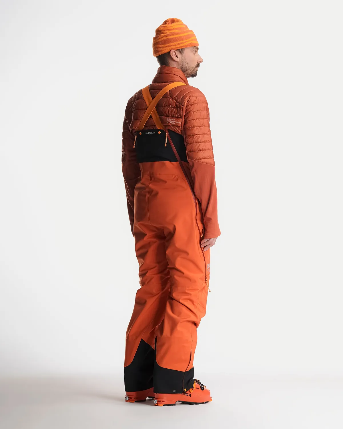 Orage MTN-X Gibson 3L Bib salopette ski cardinal imperméable