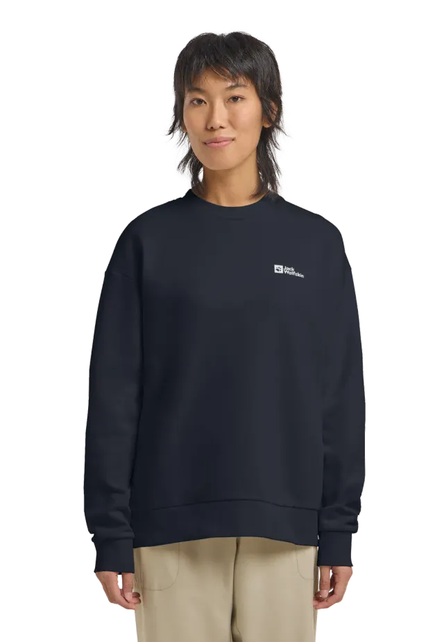 Jack Wolfskin Essential Crewneck W sweat coton femme