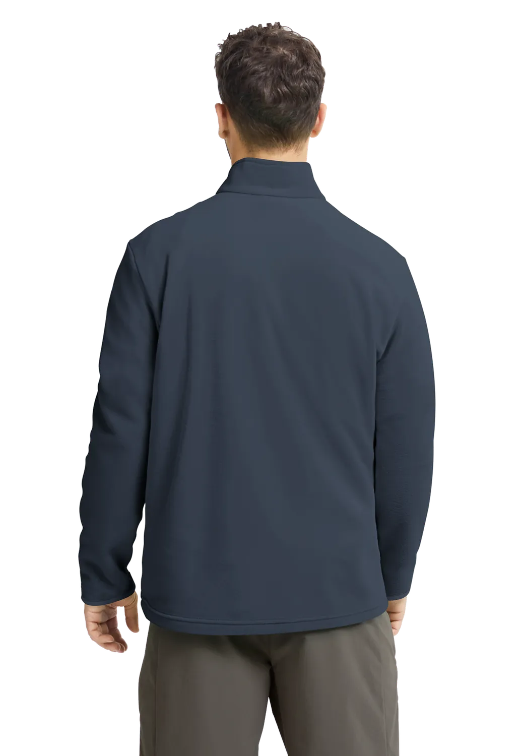 Jack Wolfskin Taunus 100 HZ M pull polaire homme demi-zip doux