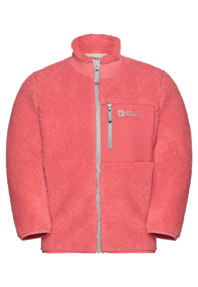 Jack Wolfskin Ice Curl Jacket veste polaire enfant chaude