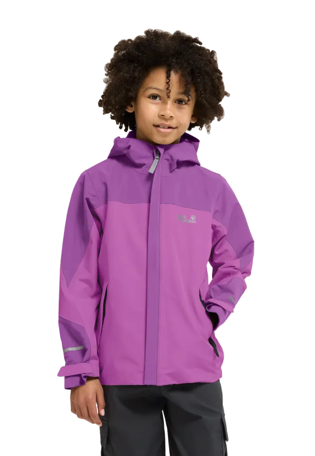 Jack Wolfskin Trailventure 2L JKT K veste enfant 3-en-1 imperméable