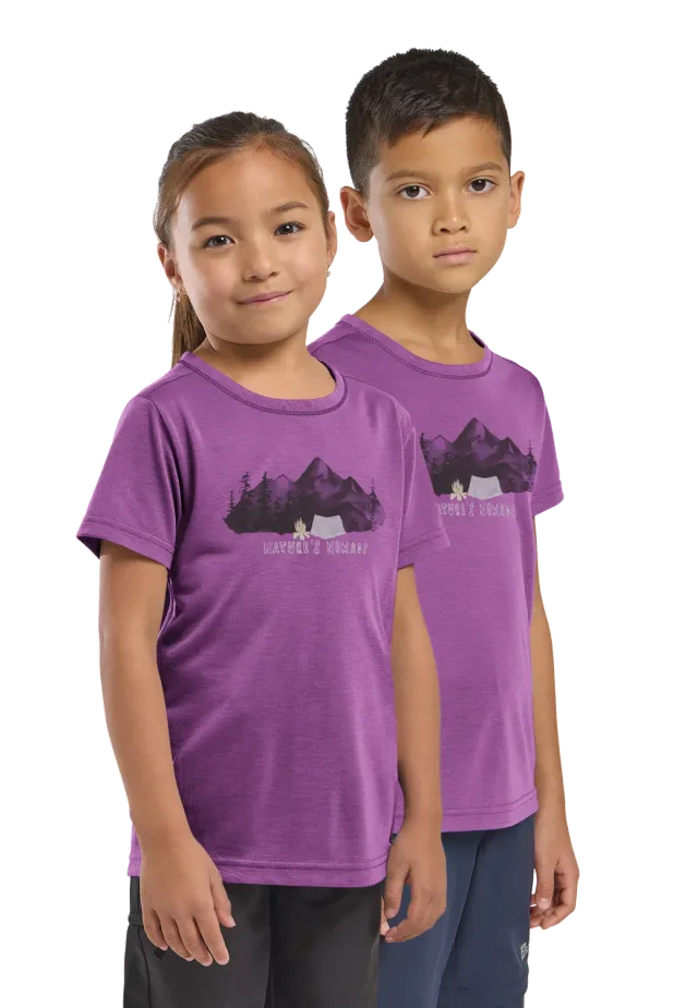 Jack Wolfskin Hiking Graphic T Kids t-shirt séchage rapide