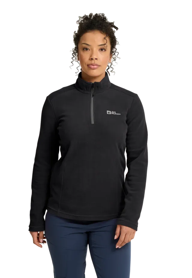 Jack Wolfskin Taunus HZ W polaire femme demi-zip respirante