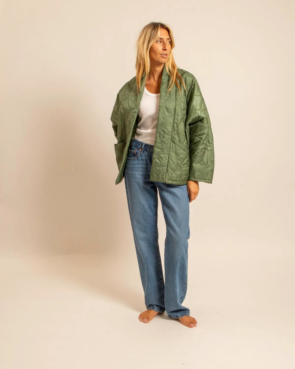 AOKYANOS Chicago Parachute veste kimono rip-stop