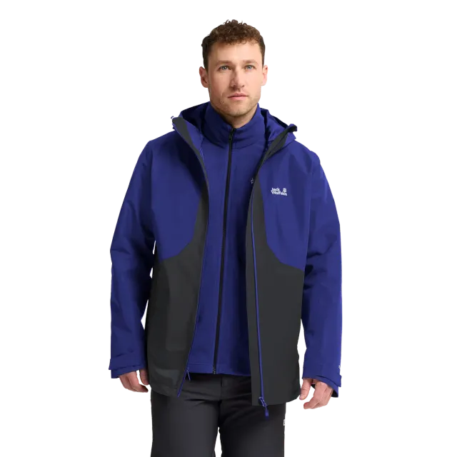 Jack Wolfskin Stonetrail 3in1 JKT veste homme taille M