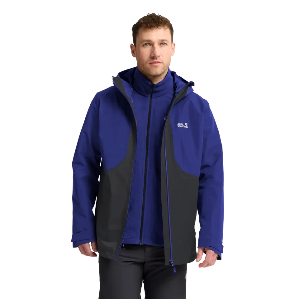 Jack Wolfskin Stonetrail 3in1 JKT veste homme taille M