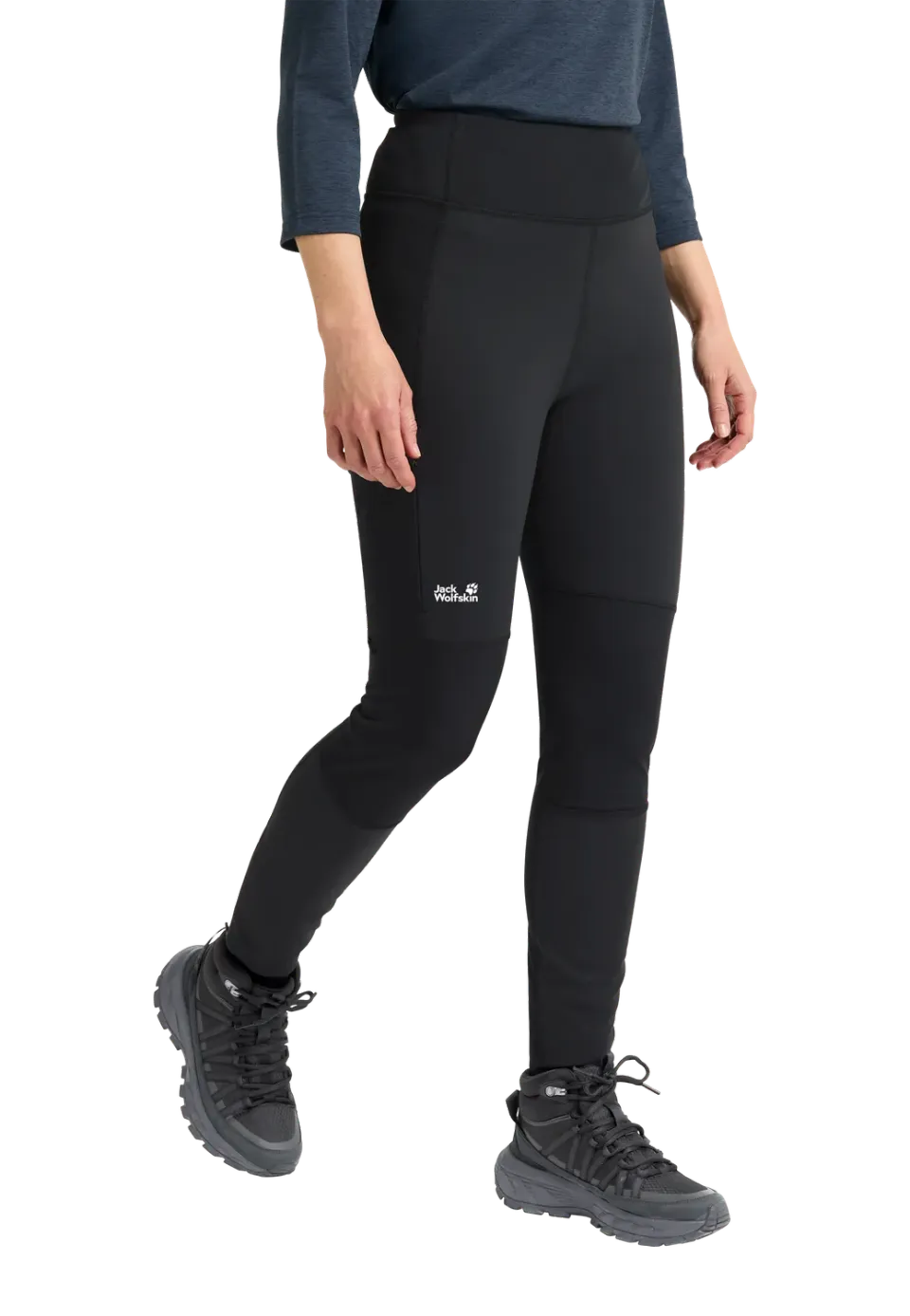 Jack Wolfskin Hike With Me Tights W legging femme coupe-vent