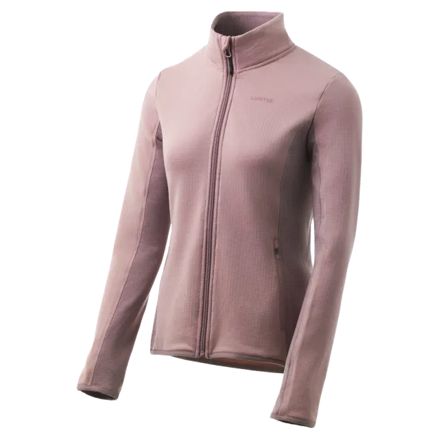 Lhotse Greta polaire Blush grid 2 poches zippées