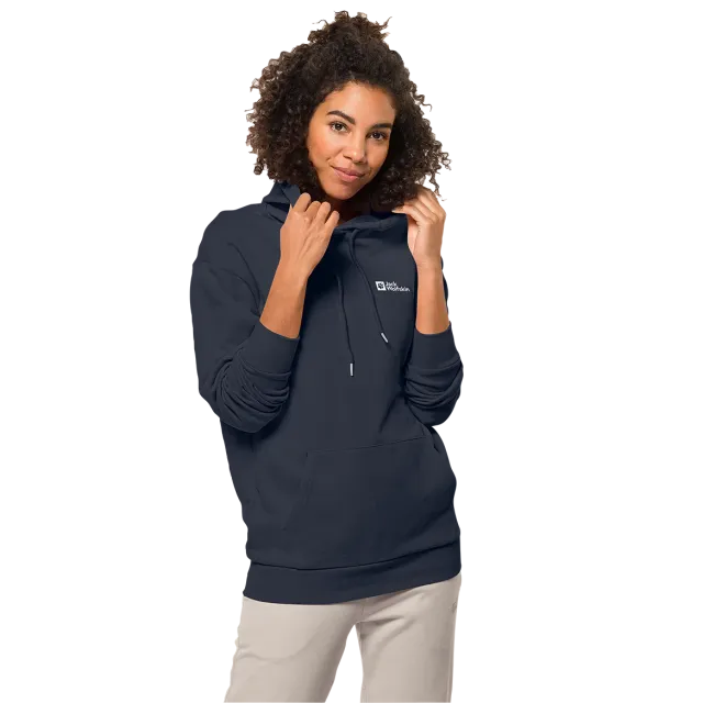 Jack Wolfskin Essential Hoodie W sweat capuche coton