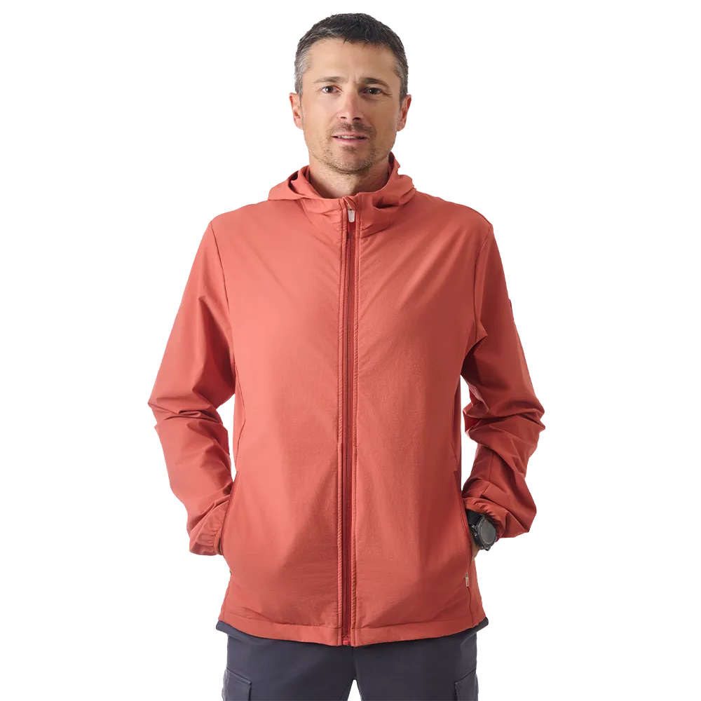 LHOTSE Renan auburn veste légère déperlante
