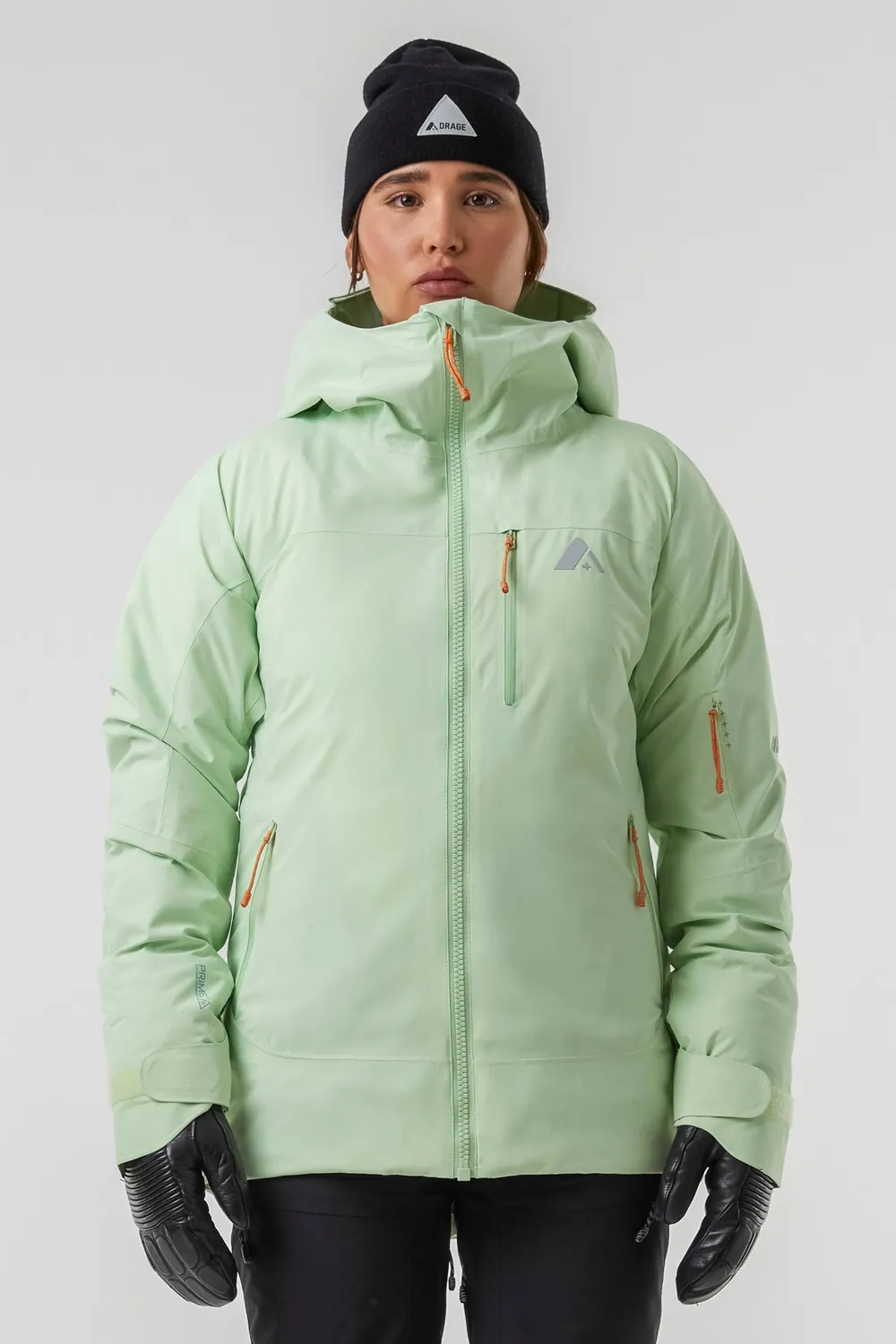 Orage Nina Hybrid veste ski V255 lichen