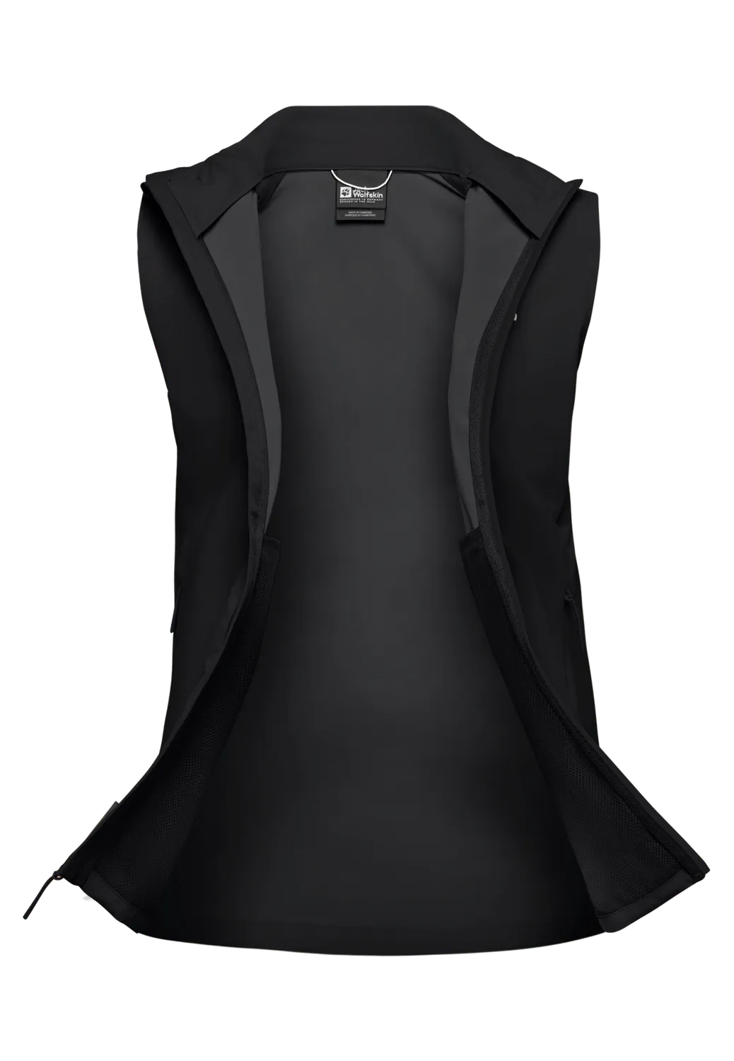 Jack Wolfskin Prelight Stride Vest W gilet femme coupe-vent