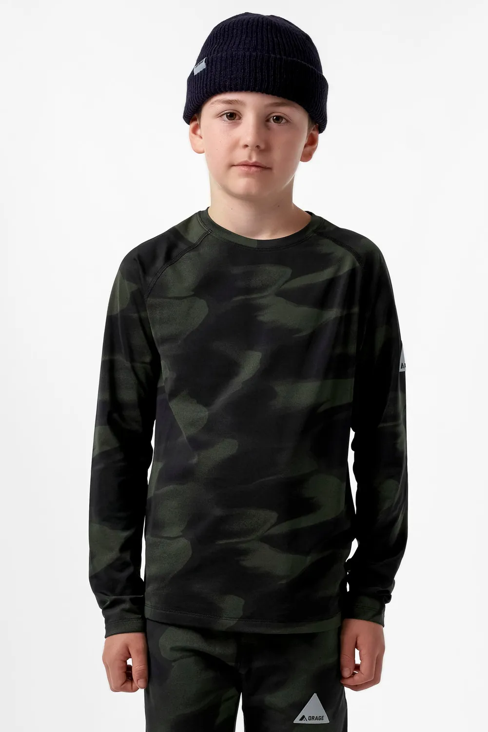 Orage Union couche de base enfant Camo séchage rapide