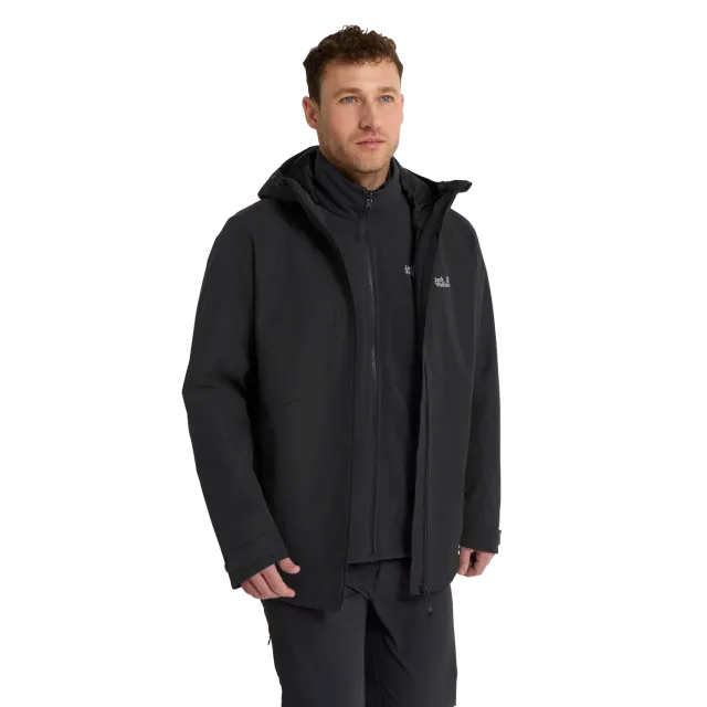 Jack Wolfskin Stonetrail 3in1 JKT M Veste 3-en-1 Imperméable