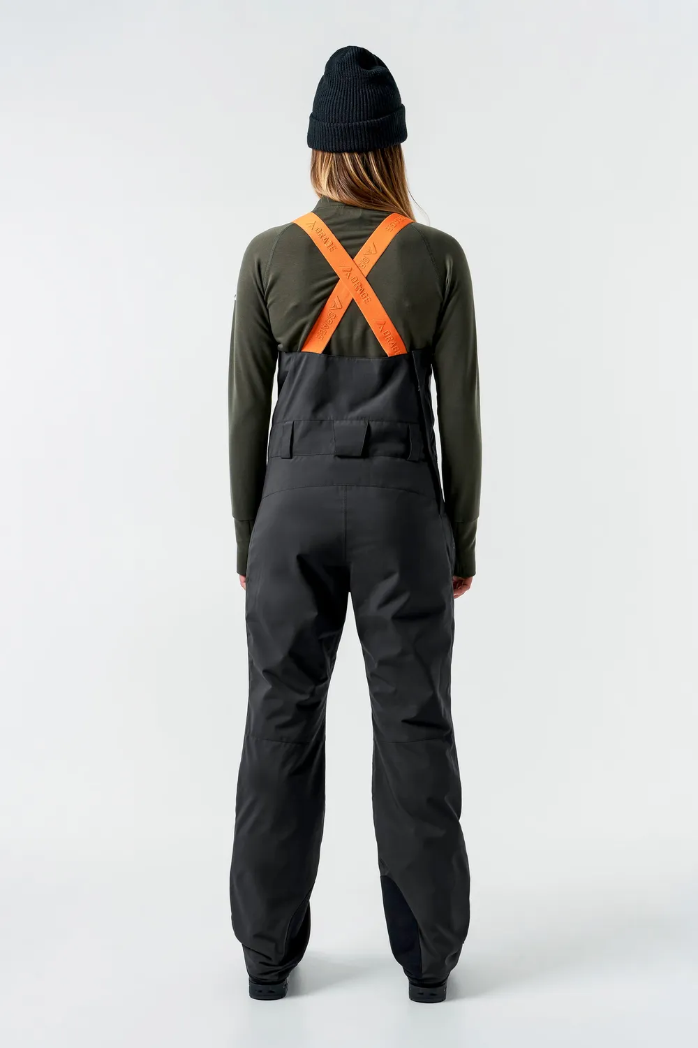 Orage Ridge L20605 salopette ski femme Noire isolée