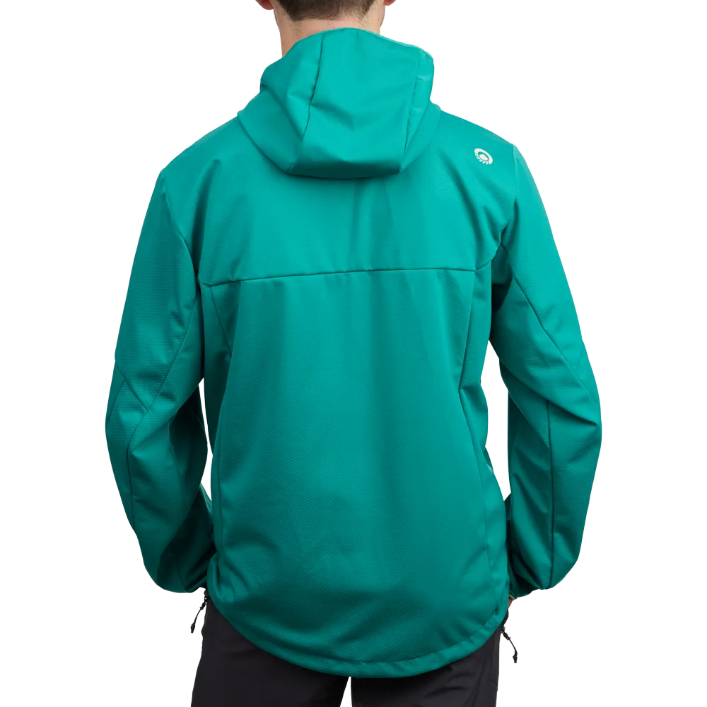 Lhotse Teiki Atlantis veste softshell bleue coupe-vent