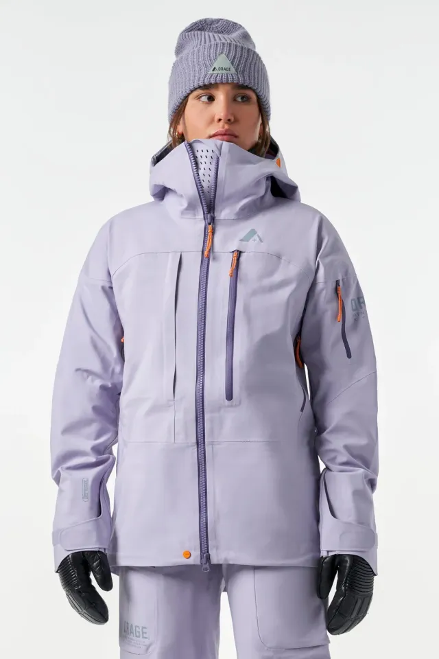 Orage Panorama 3L veste ski Iris imperméable
