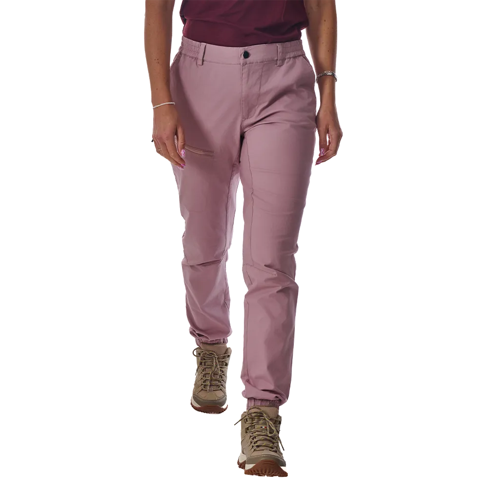 Lhotse Ylva pantalon woodrose 6 poches taille élastique
