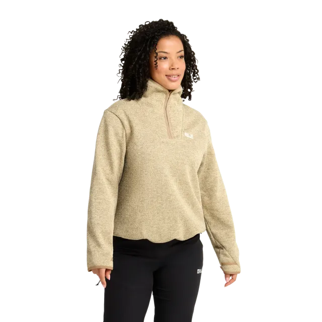 Jack Wolfskin Pinetrail HZ W pull polaire femme mi-zip