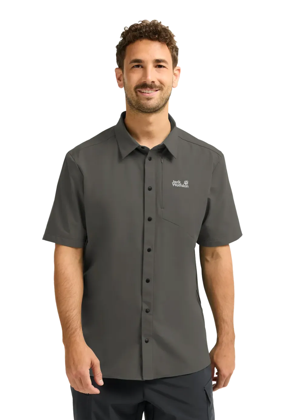Jack Wolfskin Prelight Suncool Shirt M chemise rando anti-UV