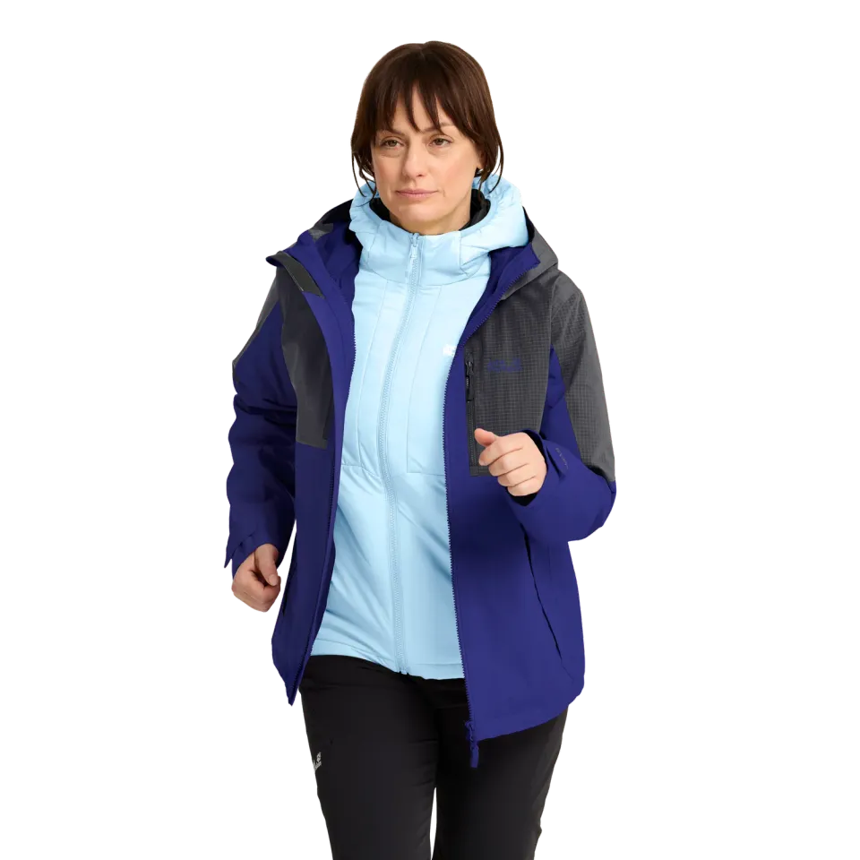 Jack Wolfskin Hikeminded 3in1 JKT W veste 3-en-1 femme