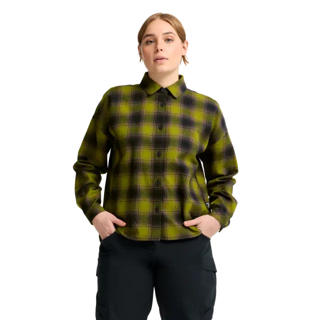 Jack Wolfskin Baja Flannel Shirt W chemise femme flanelle
