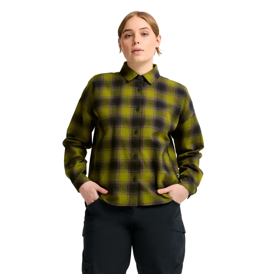 Jack Wolfskin Baja Flannel Shirt W chemise femme flanelle