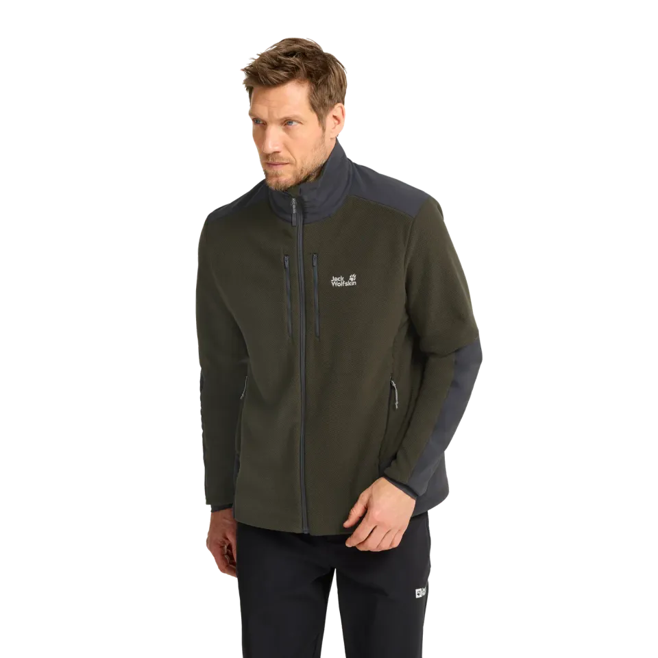 Jack Wolfskin Cold Ridge Jkt M veste polaire homme coupe-vent