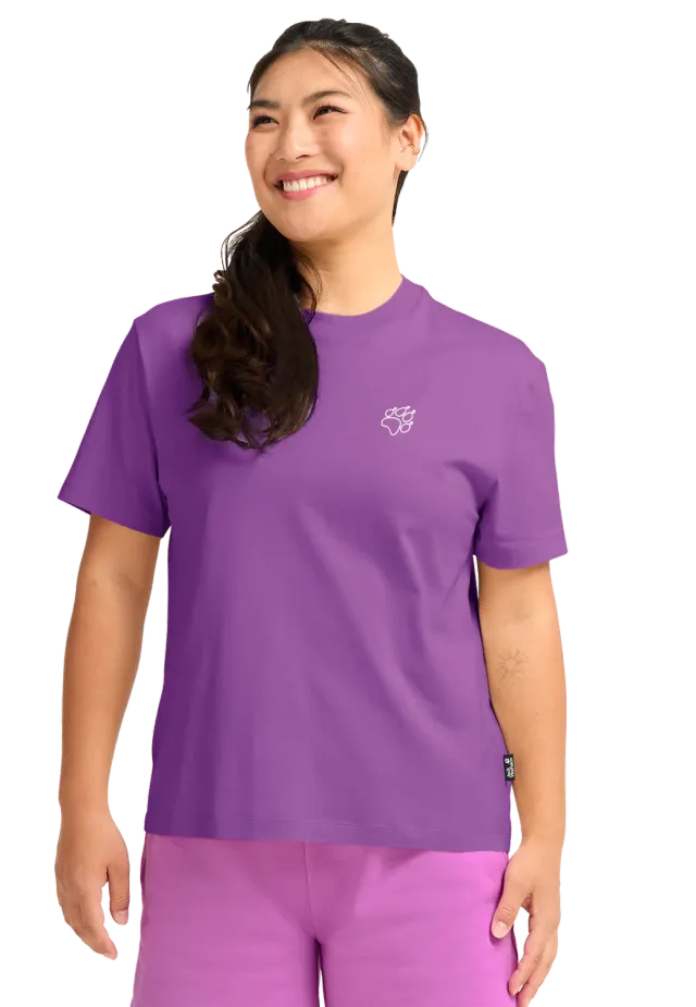 Jack Wolfskin Celebrate the Paw t-shirt femme coton