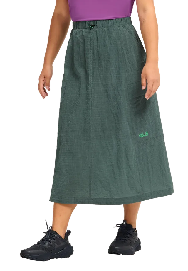 Jack Wolfskin Find The Wild Skirt W jupe femme froissée