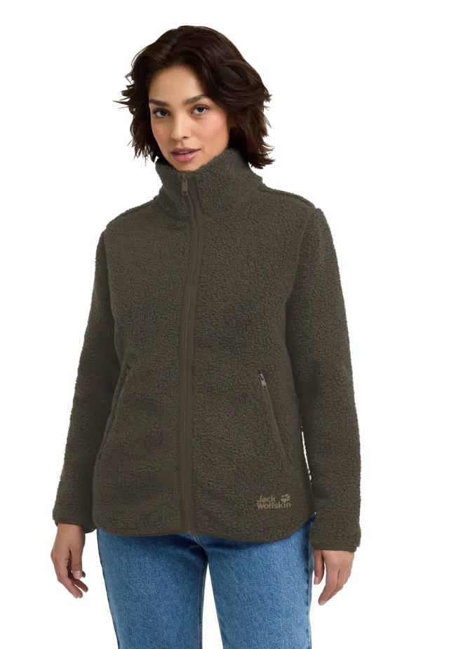 Jack Wolfskin High Curl veste polaire femme sherpa