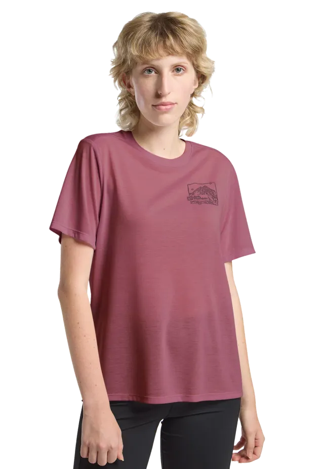 Jack Wolfskin Vonnan Graphic T T-shirt femme anti-odeurs